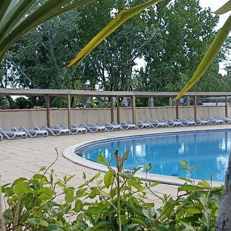 Mobilhome L'Oasis Camping Le Clos Cottet Angles  Eksteriør bilde