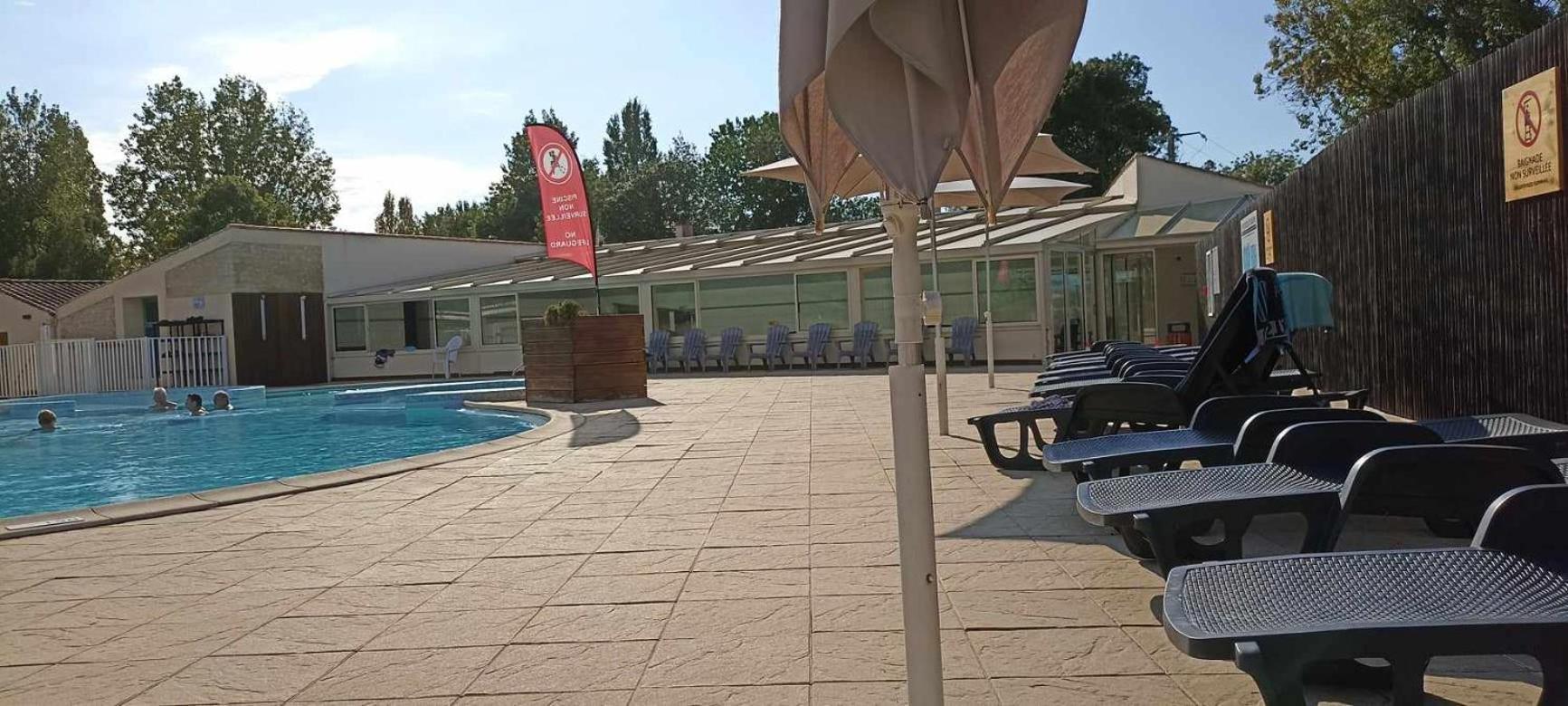 Mobilhome L'Oasis Camping Le Clos Cottet Angles  Eksteriør bilde