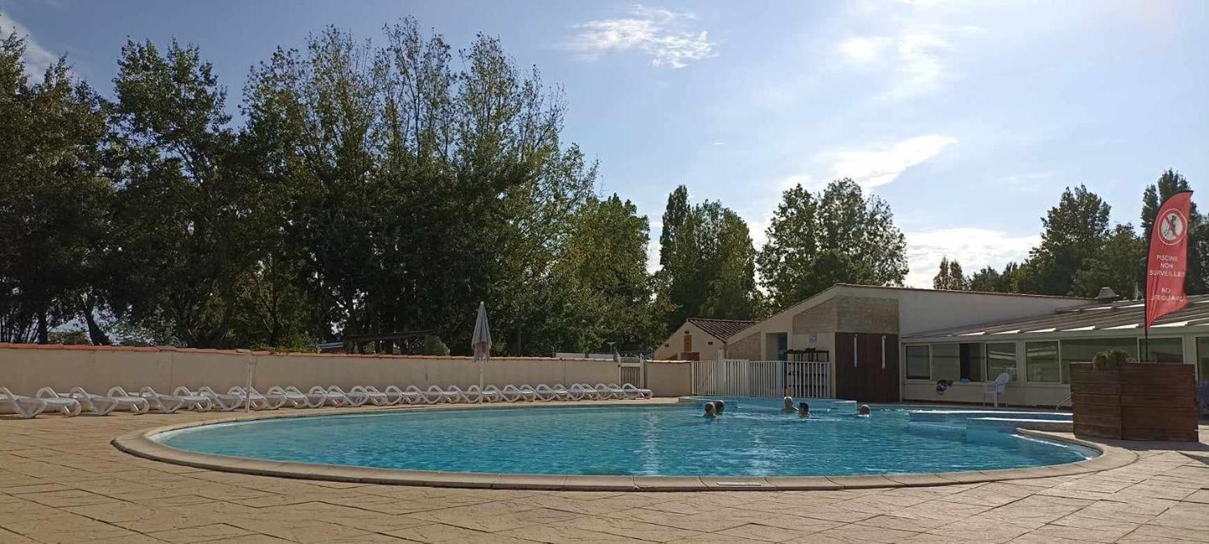 Mobilhome L'Oasis Camping Le Clos Cottet Angles  Eksteriør bilde