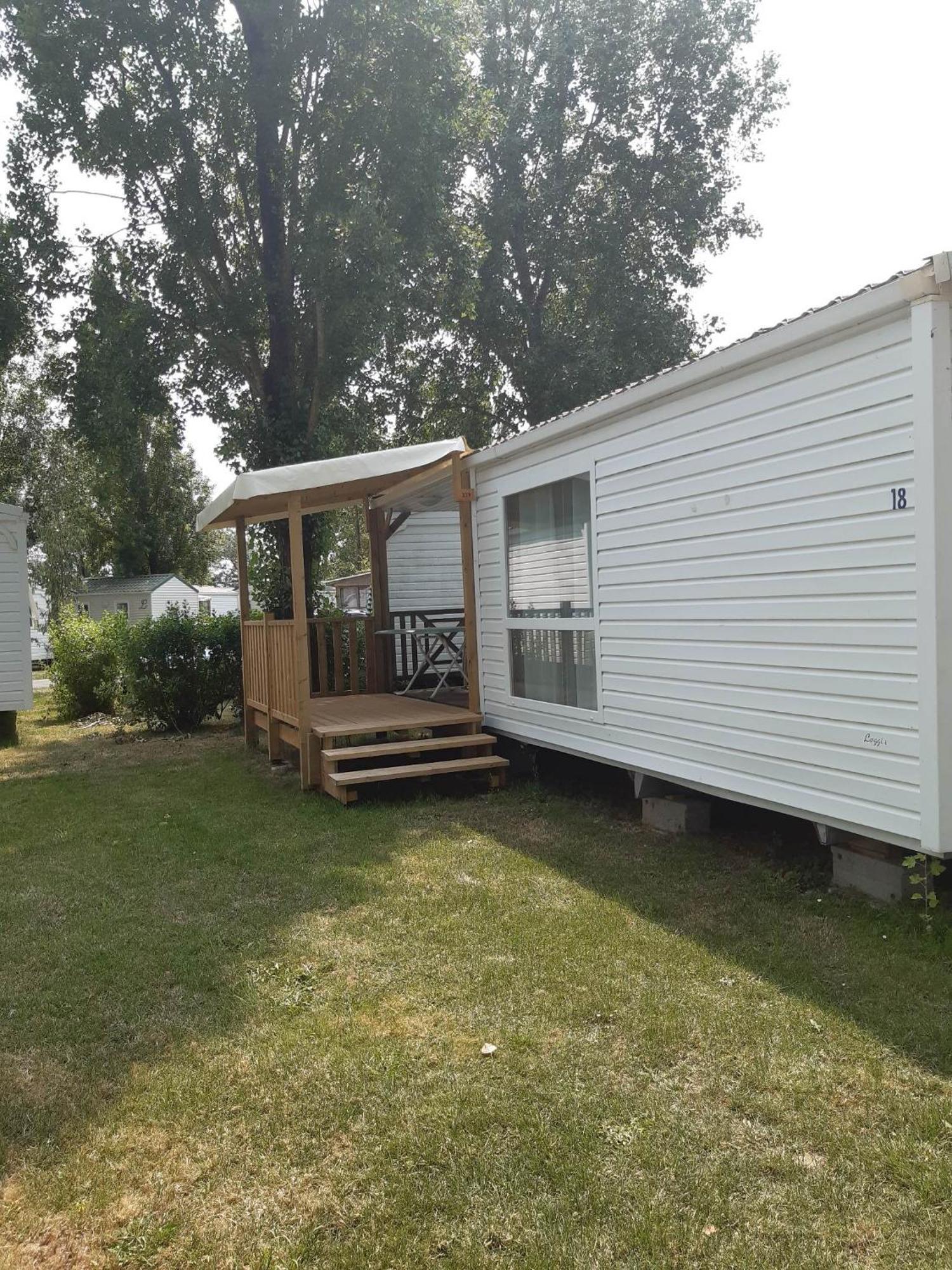 Mobilhome L'Oasis Camping Le Clos Cottet Angles  Eksteriør bilde