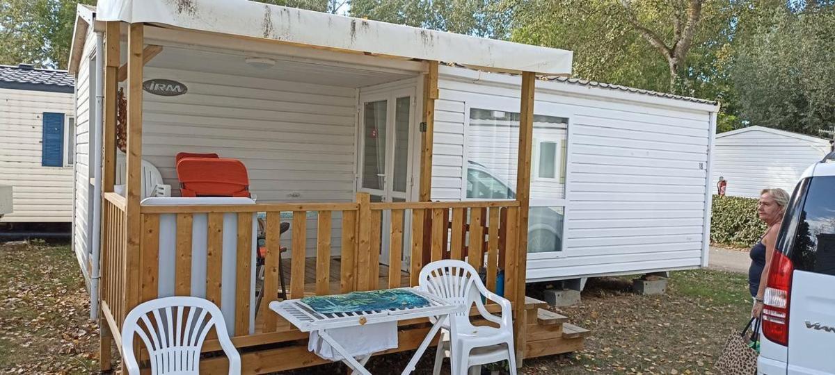 Mobilhome L'Oasis Camping Le Clos Cottet Angles  Eksteriør bilde
